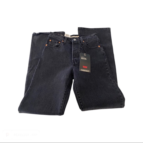 Levi’s Premium Ribcage Bootcut Jeans 25 X 33 - Picture 6 of 8